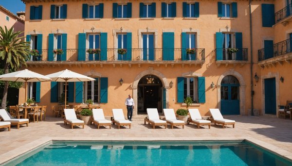 Évasion de rêve à l'hôtel 5 étoiles de saint-tropez